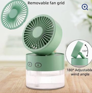 Spray Cool Fan - Zambeel