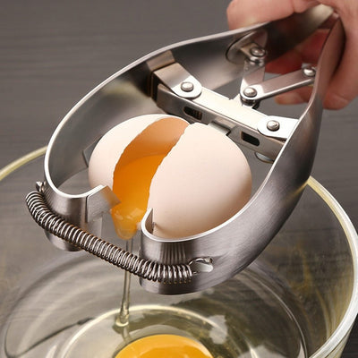 Stainless Steel Egg Scissors Eggshell Cutter Quail Egg Opener Egg Cutter Egg Topper Cracker Separator Cooker Cracker - Zambeel