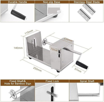 Stainless Steel Potato Slider - Zambeel