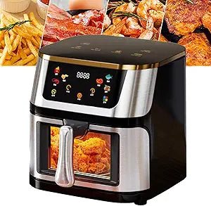 Stainless Steel Visual Air Fryer - Zambeel