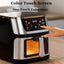 Stainless Steel Visual Air Fryer - Zambeel