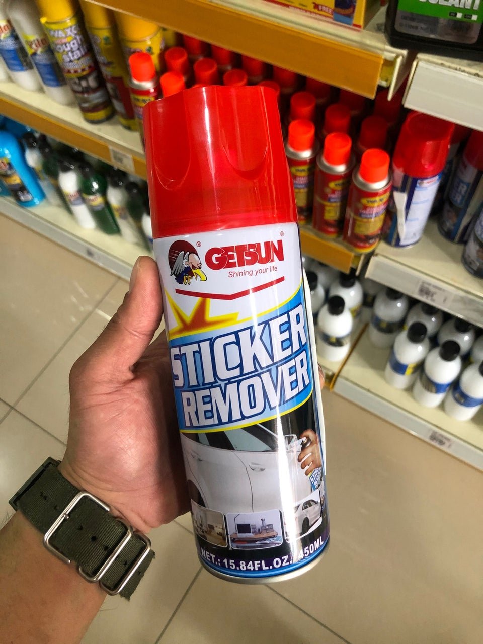 Sticker Remover Spray - Zambeel