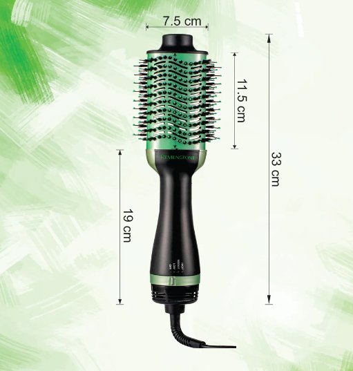 Straightening Comb & Hair Curler - Zambeel