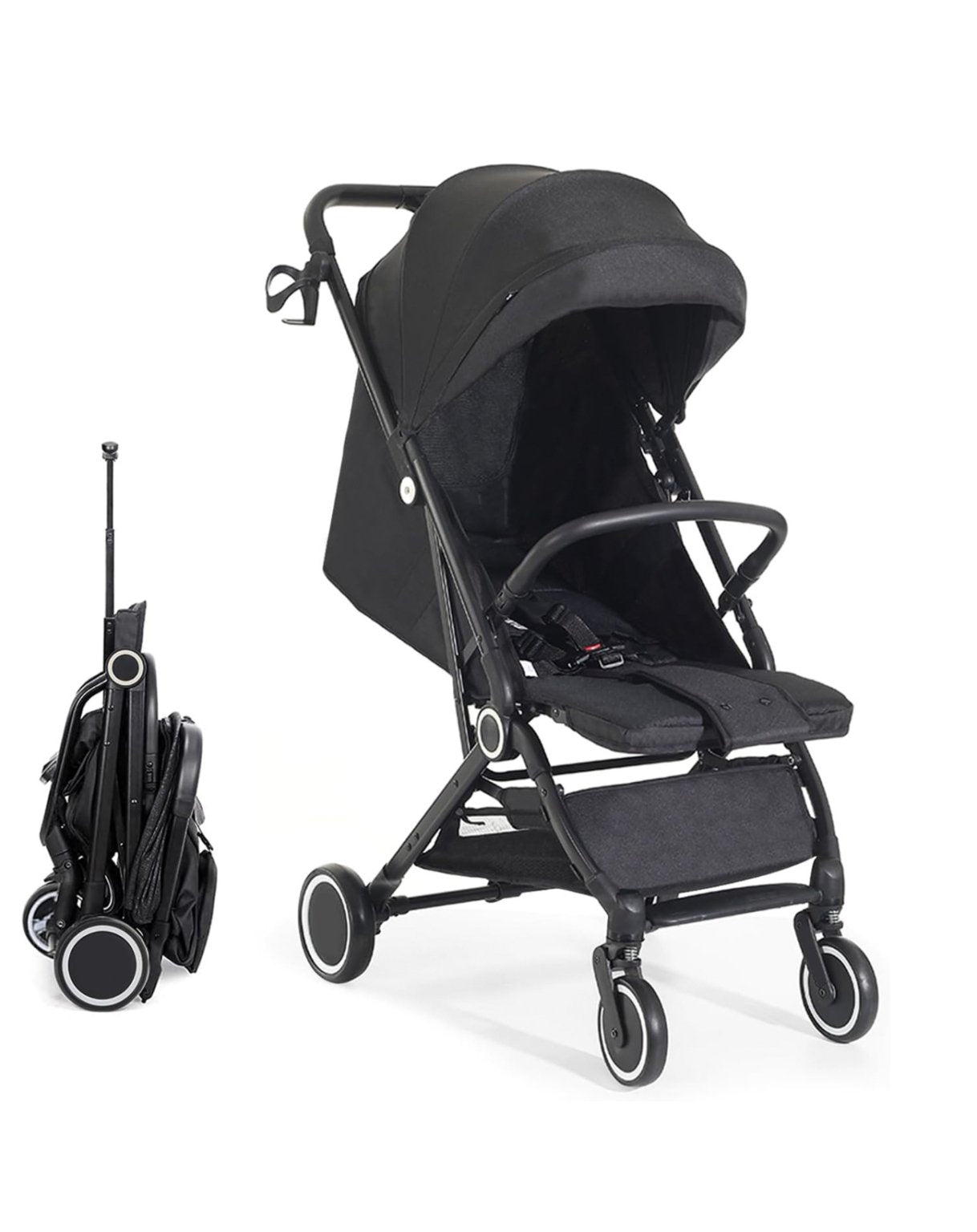 Stroller with Coffee Cup Holder - Zambeel