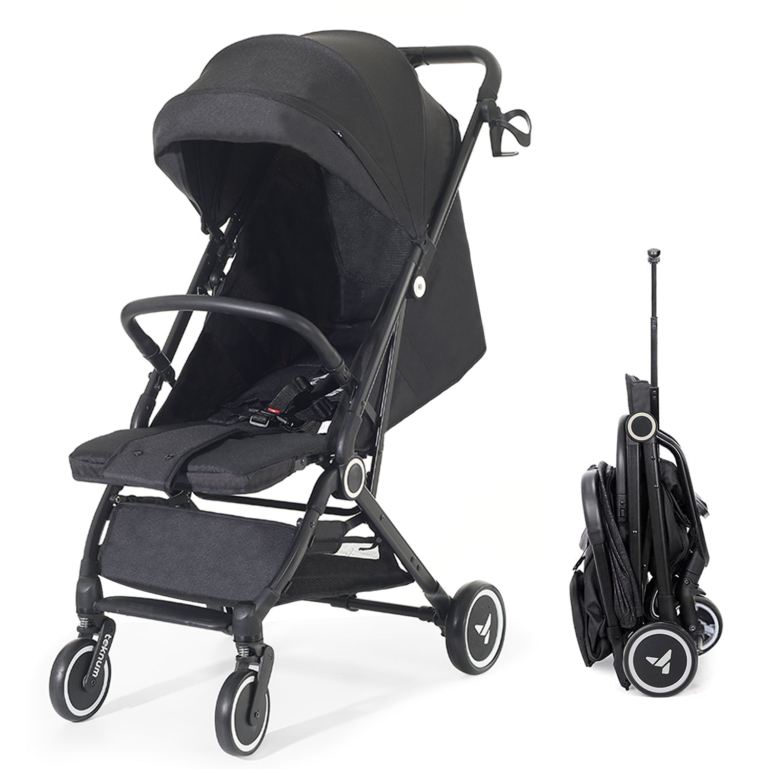 Stroller with Coffee Cup Holder - Zambeel