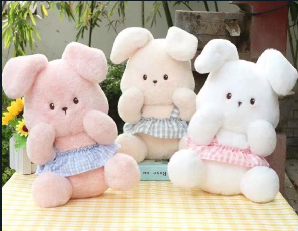 Stuffed Rabbit Toy (22cm) - Zambeel