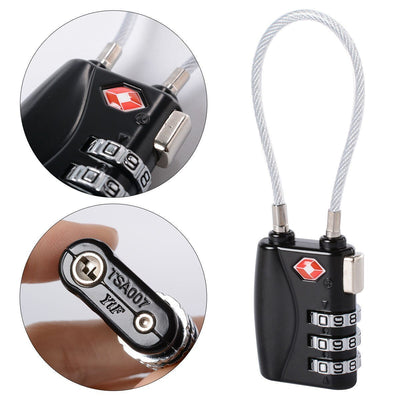 Suitcase Travel Cable Lock - Zambeel