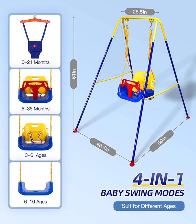 Swing Set For Kids - Zambeel