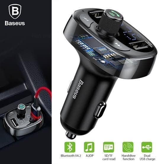 T-Typed Bluetooth MP3 Car Charger - Zambeel