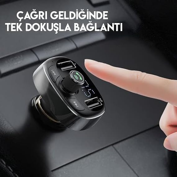 T-Typed Bluetooth MP3 Car Charger - Zambeel