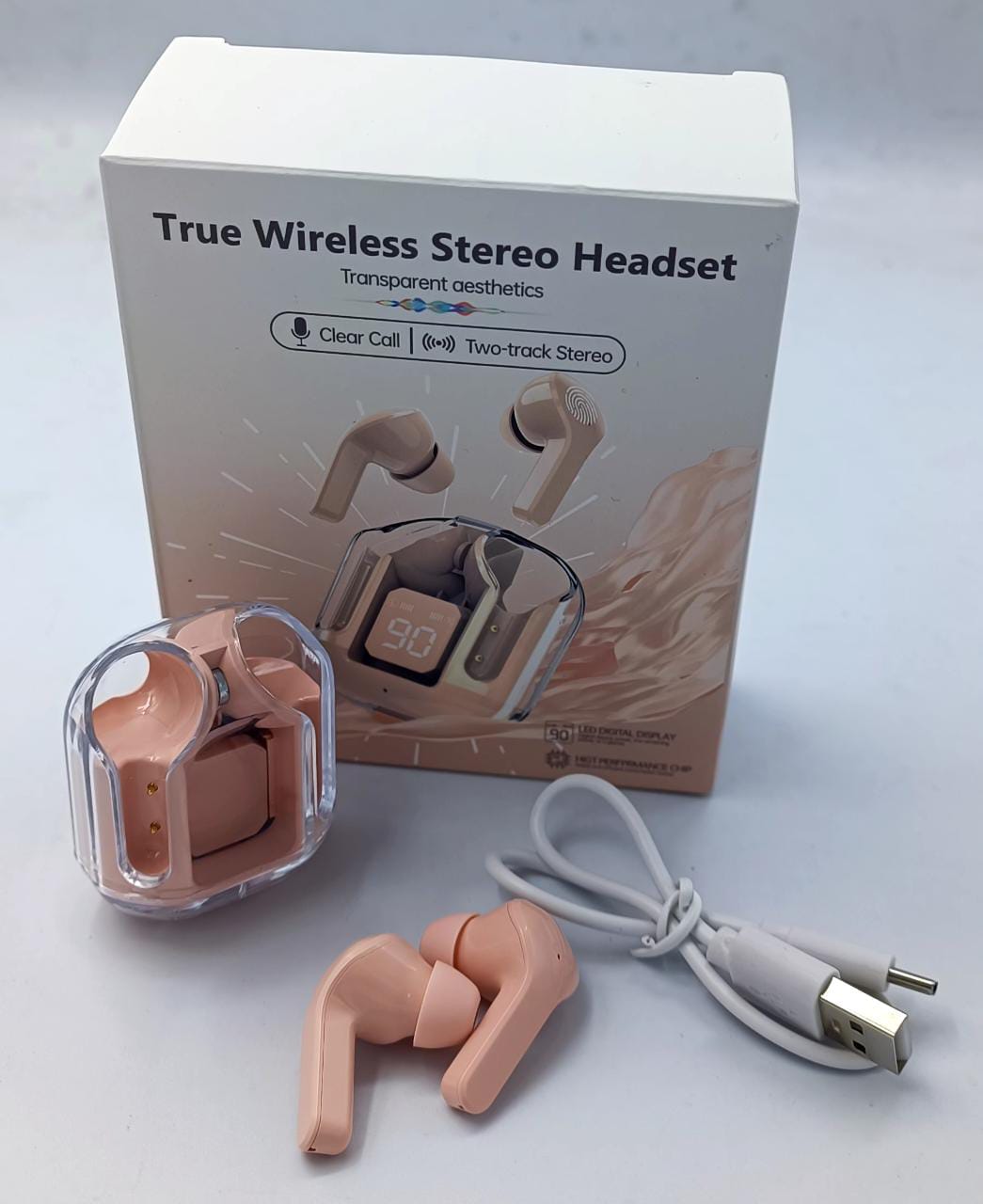 T6 Crystal Wireless Earphones - Zambeel