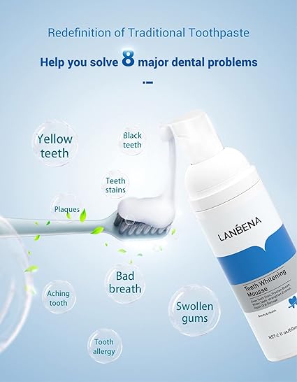 Teeth Whitening Mousse - Zambeel