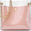 Transparent Bucket Bag Pink - Zambeel