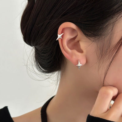 Trendy Earrings Women's Personalized Ear Studs Men - Zambeel