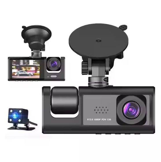 Triple Way Car Video Recorder - Zambeel