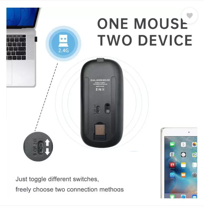 Ultra Slim Bluetooth Mouse - Zambeel