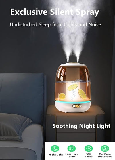 Ultra - Sonic Room Humidifier - Zambeel