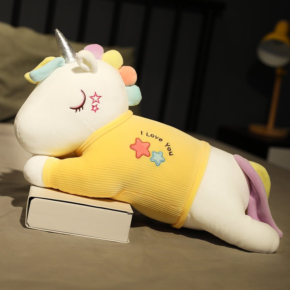 Unicorn Plush Pillow Cushion - Zambeel