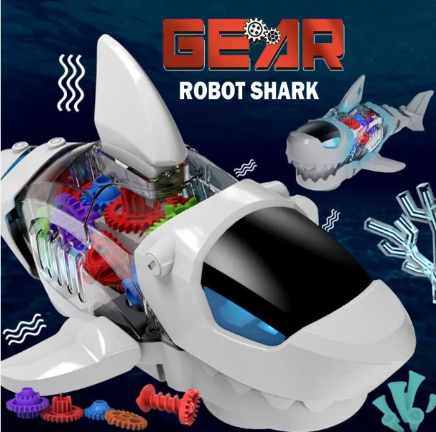 Universal Shark Toys With Light - Zambeel