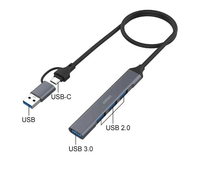 USB & Type - C Expansion Adopter - Zambeel