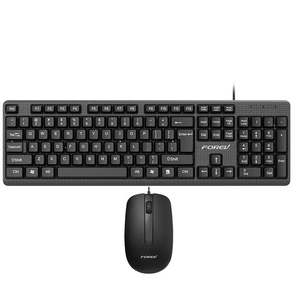 USB Wired Keyboard and Mouse - Zambeel