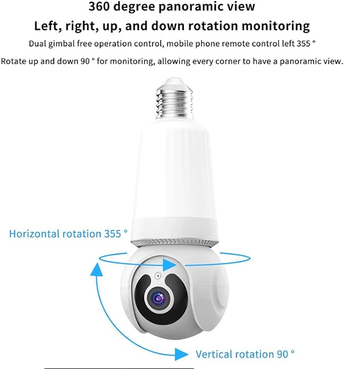 V380 Bulb Camera - Zambeel