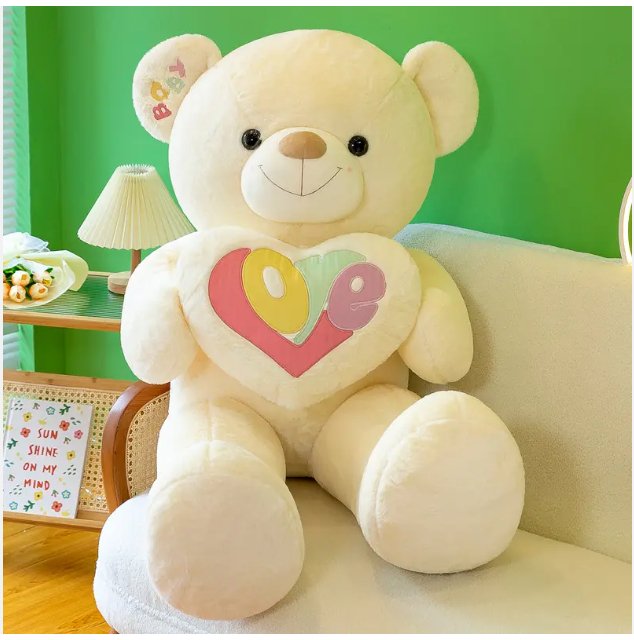 Valentine Teddy Bear Plush Toy - Zambeel