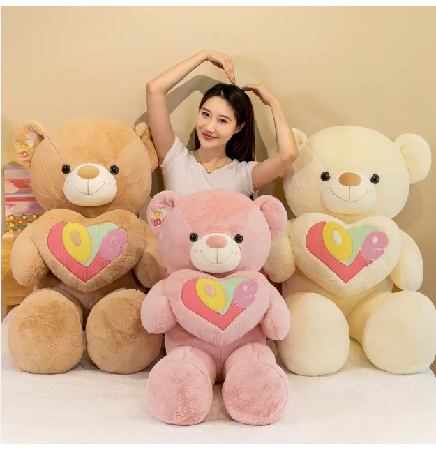 Valentine Teddy Bear Plush Toy - Zambeel