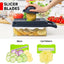 Vegetable Cutter Chopper and Slicer - Zambeel