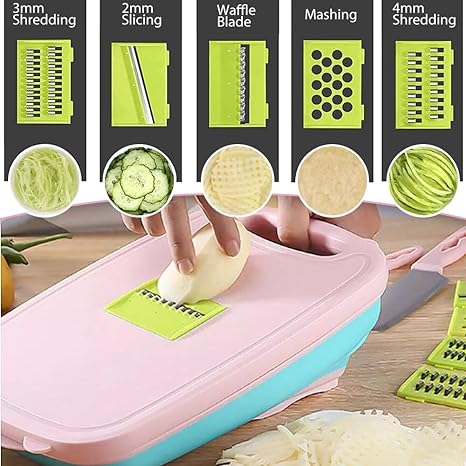 Vegetable Slicer And Cutter Kit - Zambeel