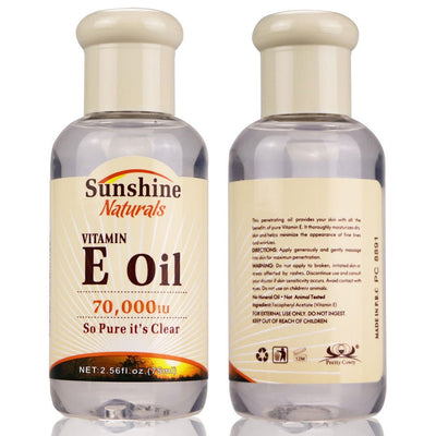 Vitamin E Plant Natural Oil Moisturizing And Firming - Zambeel