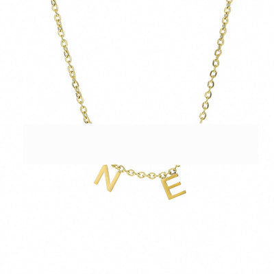 VOTE Letter Personalized Alloy Necklace - Zambeel