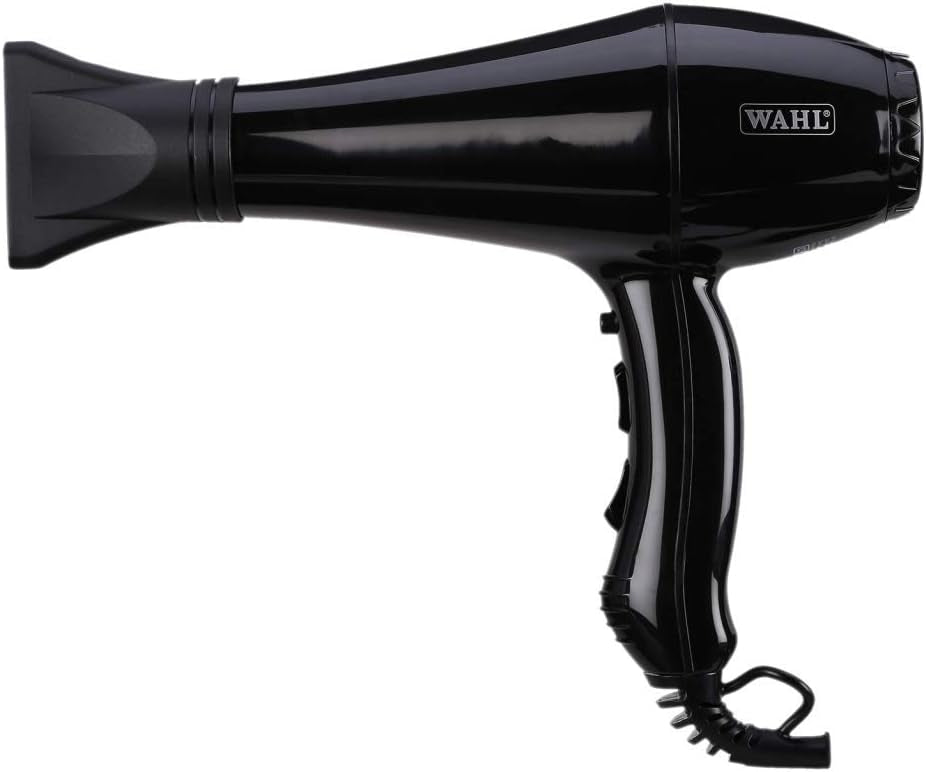 Wahl 5439-024 Super Dry Professional Styling Hair Dryer, Black - Zambeel