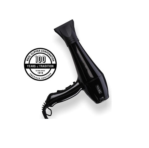 Wahl 5439-024 Super Dry Professional Styling Hair Dryer, Black - Zambeel