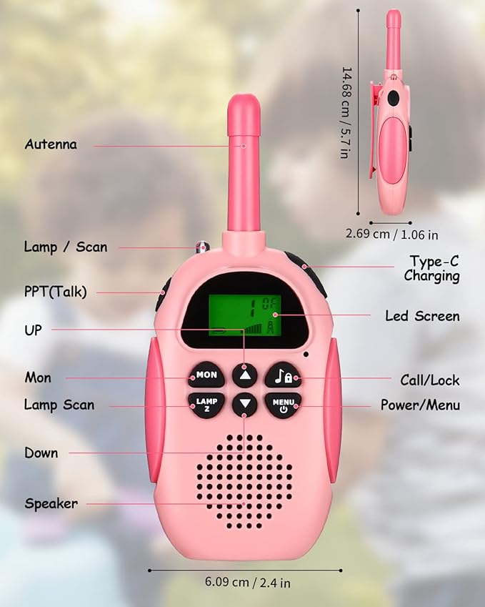 Walkie Talkie for Children - Zambeel