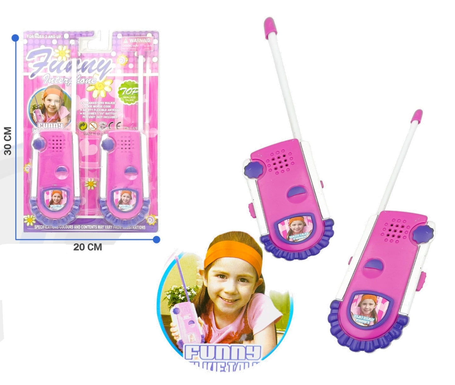 Walkie Talkie Toy - Zambeel