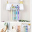 Wall Mounted Tooth Brush Rack Holder - Zambeel