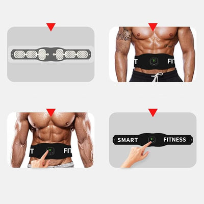 Weight Loss Abdomen Fitness Black Belt - Zambeel