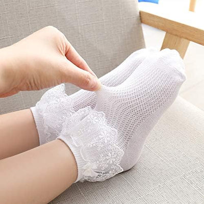 White Colored Socks for kids (Single Pair) - Zambeel