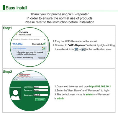 Wifi Repeater Wifi Signal Amplifier - Zambeel