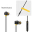 Wired in Ear Earphones - Zambeel