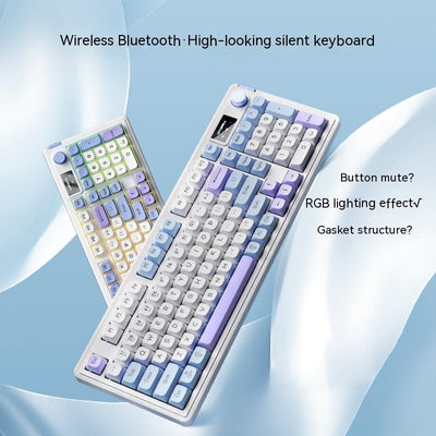 Wireless Bluetooth Mute Keyboard E - sports Office Keyboard - Zambeel