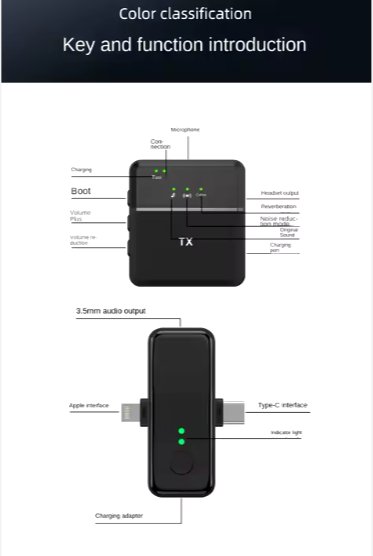 Wireless Microphone - Zambeel