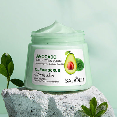 Women, Men, General Exfoliating, Deep Cleaning Avocado Scrub - Zambeel