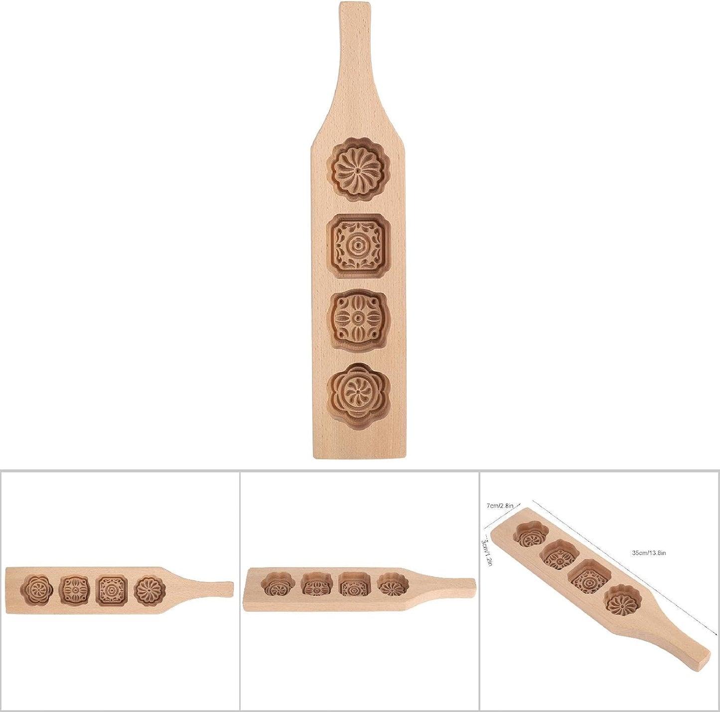 Wooden Handmade Baking Mold - Zambeel